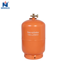 Cylindre réutilisable de réservoir de gaz de 5kg lpg pour la Dominique